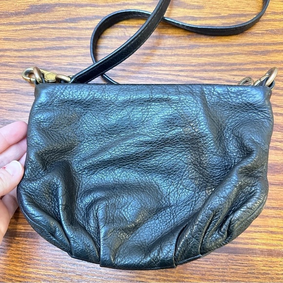 Marc by Marc Jacobs Classic Q Percy Black Pebble Leather Crossbody‎ Mini Handbag - Picture 7 of 11